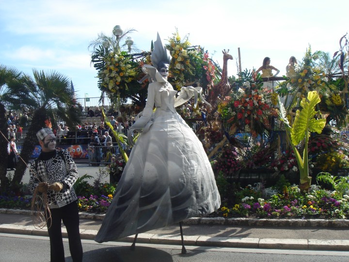 Desfile en el Carnaval de Niza